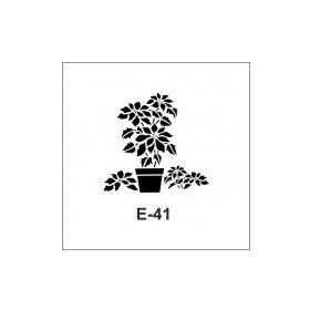 Artebella E-41 10X10 cm Stencil
