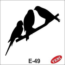 Artebella E-49 10X10 cm Stencil