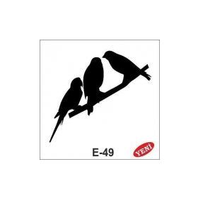 Artebella E-49 10X10 cm Stencil