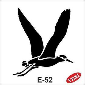 Artebella E-52 10X10 cm Stencil