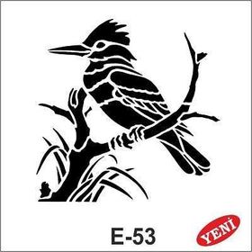 Artebella E-53 10X10 cm Stencil