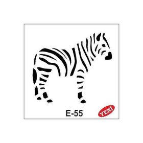 Artebella E-55 10X10 cm Stencil