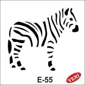 Artebella E-55 10X10 cm Stencil