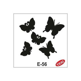 Artebella E-56 10X10 cm Stencil