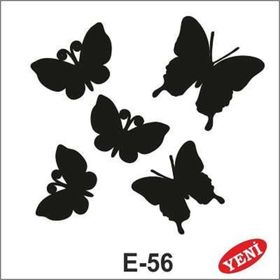 Artebella E-56 10X10 cm Stencil