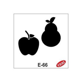 Artebella E-66 10X10 cm Stencil