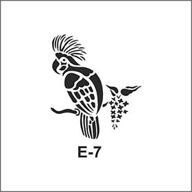 Artebella E-7 10X10 cm Stencil