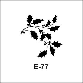 Artebella E-77 10X10 cm Stencil