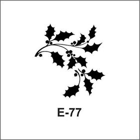 Artebella E-77 10X10 cm Stencil