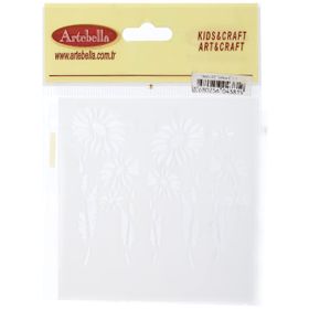 Artebella E-81 10X10 cm Stencil