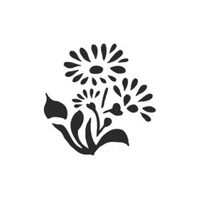 Artebella E-9 10X10 cm Stencil