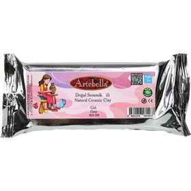 Artebella Gri 500 gr Doğal Seramik Kili