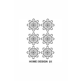 Artebella HDS01 35x50 cm Home Desingn Stencil