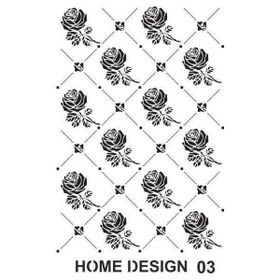 Artebella HDS03 35x50 cm Home Design Stencil