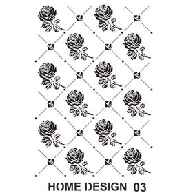 Artebella HDS03 35x50 cm Home Design Stencil