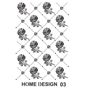 Artebella HDS03 35x50 cm Home Desingn Stencil
