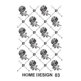 Artebella HDS03 35x50 cm Home Desingn Stencil
