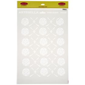 Artebella HDS04 35x50 cm Home Design Stencil