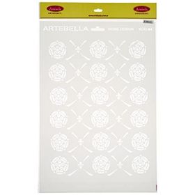 Artebella HDS04 35x50 cm Home Design Stencil