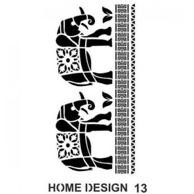 Artebella HDS13 35x50 cm Home Desingn Stencil