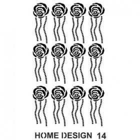Artebella HDS14 35x50 cm Home Desingn Stencil