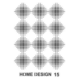 Artebella HDS15 35x50 cm Home Design Stencil