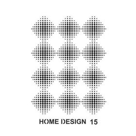 Artebella HDS15 35x50 cm Home Design Stencil