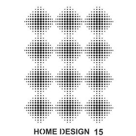 Artebella HDS15 35x50 cm Home Desingn Stencil