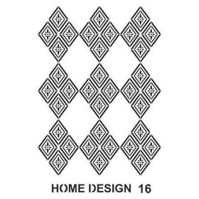 Artebella HDS16 35x50 cm Home Design Stencil