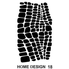 Artebella HDS18 35x50 cm Home Design Stencil