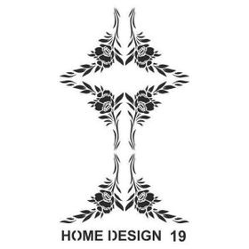 Artebella HDS19 35x50 cm Home Design Stencil