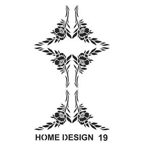 Artebella HDS19 35x50 cm Home Design Stencil
