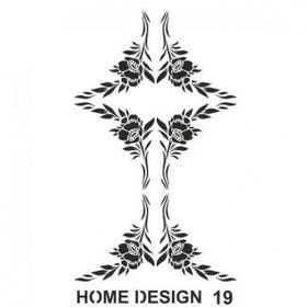 Artebella HDS19 35x50 cm Home Desingn Stencil
