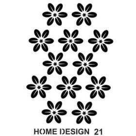 Artebella HDS21 35x50 cm Home Design Stencil