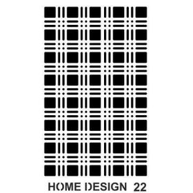 Artebella HDS22 35x50 cm Home Design Stencil