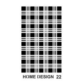 Artebella HDS22 35x50 cm Home Design Stencil