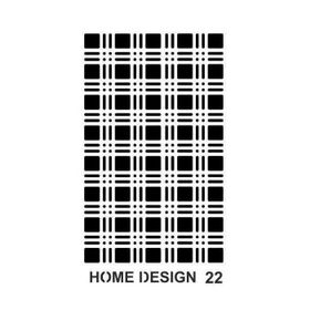 Artebella HDS22 35x50 cm Home Design Stencil