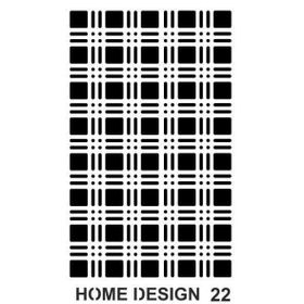 Artebella HDS22 35x50 cm Home Desingn Stencil