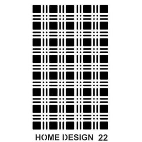Artebella HDS22 35x50 cm Home Desingn Stencil