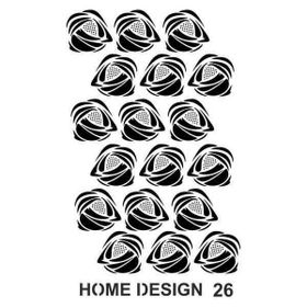 Artebella HDS26 35x50 cm Home Design Stencil
