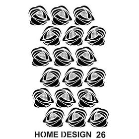 Artebella HDS26 35x50 cm Home Design Stencil