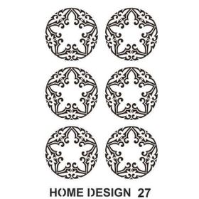 Artebella HDS27 35x50 cm Home Design Stencil