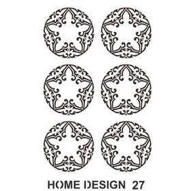Artebella HDS27 35x50 cm Home Design Stencil