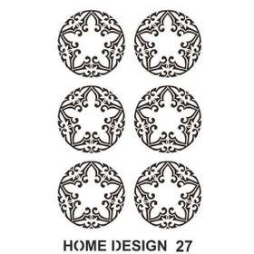 Artebella HDS27 35x50 cm Home Desingn Stencil