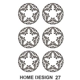 Artebella HDS27 35x50 cm Home Desingn Stencil