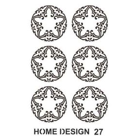Artebella HDS27 35x50 cm Home Desingn Stencil