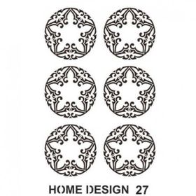 Artebella HDS27 35x50 cm Home Desingn Stencil