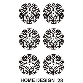 Artebella HDS28 35x50 cm Home Design Stencil