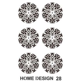 Artebella HDS28 35x50 cm Home Design Stencil