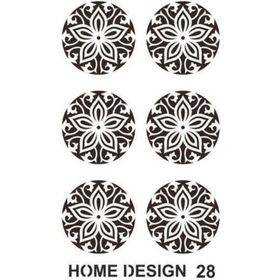 Artebella HDS28 35x50 cm Home Desingn Stencil